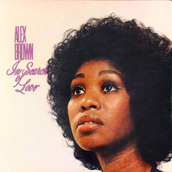 Alex Brown In Search Of Love Vinyl LP USED