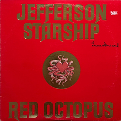 Jefferson Starship Red Octopus Vinyl LP USED