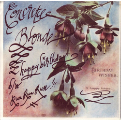 Concrete Blonde Happy Birthday Vinyl 7" USED