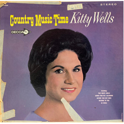 Kitty Wells Country Music Time Vinyl LP USED
