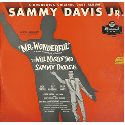 Sammy Davis Jr. / Will Mastin Trio Mr. Wonderful (Original Cast) Vinyl LP USED