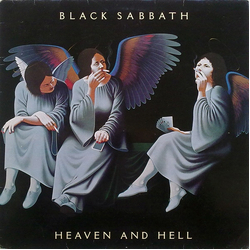 Black Sabbath Heaven And Hell Vinyl LP USED