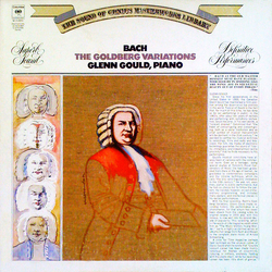 Johann Sebastian Bach / Glenn Gould The Goldberg Variations Vinyl LP USED