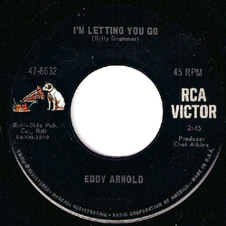 Eddy Arnold I'm Letting You Go Vinyl 7" USED