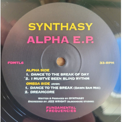 Synthasy Alpha E.P. Vinyl 12" USED