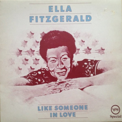 Ella Fitzgerald Like Someone In Love Vinyl LP USED