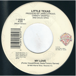 Little Texas My Love Vinyl 7" USED