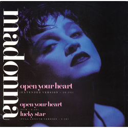 Madonna Open Your Heart Vinyl 12" USED