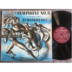 Pyotr Ilyich Tchaikovsky / Orchestre De La Société Des Concerts Du Conservatoire / Charles Munch Symphony No. 6, Pathetique Vinyl LP USED