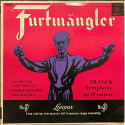 Wilhelm Furtwängler / Wiener Philharmoniker / César Franck Symphony In D Minor Vinyl LP USED
