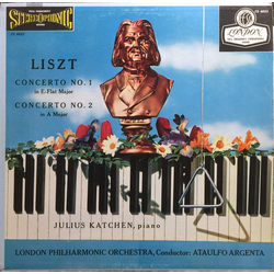 Franz Liszt / Julius Katchen / London Philharmonic Orchestra / Ataúlfo Argenta Concerto No. 1 (In E-Flat Major) / Concerto No. 2 (In A Major) Vinyl LP