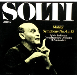 Gustav Mahler / Georg Solti / Sylvia Stahlman / Concertgebouworkest Symphony No. 4 In G Vinyl LP USED