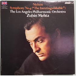 Carl Nielsen / Zubin Mehta / Los Angeles Philharmonic Orchestra Symphony No.4 (The Inextinguishable) Vinyl LP USED
