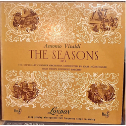 Antonio Vivaldi / Stuttgarter Kammerorchester / Karl Münchinger / Reinhold Barchet The Seasons Vinyl LP USED