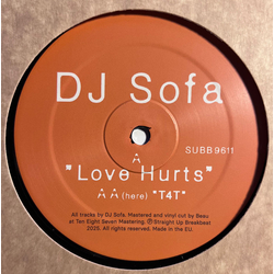 DJ Sofa (2) Love Hurts Vinyl 12" USED