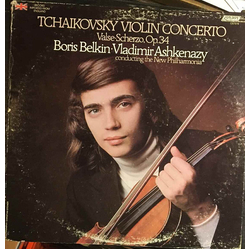 Pyotr Ilyich Tchaikovsky / Boris Belkin / New Philharmonia Orchestra / Vladimir Ashkenazy Violin Concerto / Valse-Scherzo Vinyl LP USED