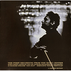 Los Angeles Philharmonic Orchestra / Zubin Mehta The First Recording From The Music Center Vinyl LP USED