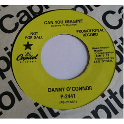 Danny O'Connor Can You Imagine Vinyl 7" USED
