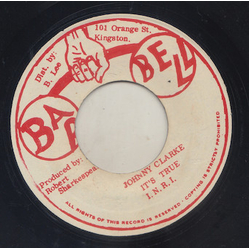 Johnny Clarke It's True I.N.R.I. / Version I.N.R.I Vinyl 7" USED