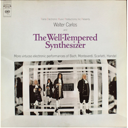 Walter Carlos The Well-Tempered Synthesizer Vinyl LP USED
