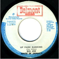 Big Joe Up Park Ranking Vinyl 7" USED
