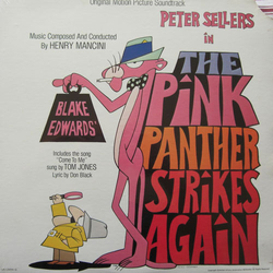 Henry Mancini The Pink Panther Strikes Again (Original Motion Picture Soundtrack) Vinyl LP USED