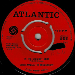 Little Mac & The Boss Sounds In The Midnight Hour Vinyl 7" USED