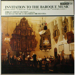 Jørgen Ernst Hansen / Societas Musica Chamber Orchestra Invitation To The Baroque Music Vinyl LP USED