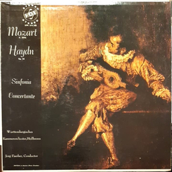 Wolfgang Amadeus Mozart / Joseph Haydn / Jörg Faerber / Württembergisches Kammerorchester Sinfonia Concertante Vinyl LP USED