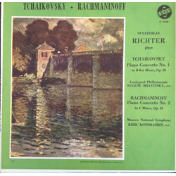 Sviatoslav Richter / Pyotr Ilyich Tchaikovsky / Sergei Vasilyevich Rachmaninoff Piano Concerto No. 1 / Piano Concerto No. 2 Vinyl LP USED