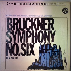 Anton Bruckner / Westfälisches Sinfonieorchester / Hubert Reichert Symphony No. Six In A Major Vinyl LP USED
