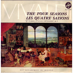 Antonio Vivaldi / Gli Accademici Di Milano The Four Seasons / Les Quatre Saisons, From "Il Cimento Dell'Armonia E Dell'Invenzione", Op. 8 Vinyl LP USE