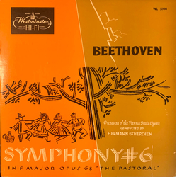 Ludwig van Beethoven / Orchester Der Wiener Staatsoper / Hermann Scherchen Symphony #6 In F Major, Op.68 ("The Pastoral") Vinyl LP USED