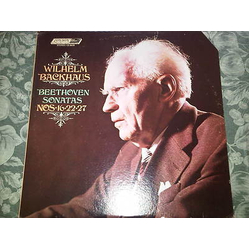 Wilhelm Backhaus / Ludwig van Beethoven Sonatas Nos・16・22・27 Vinyl LP USED