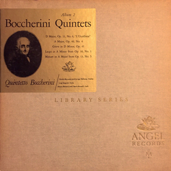 Luigi Boccherini / Quintetto Boccherini Boccherini Quintets, Album 2 Vinyl LP USED