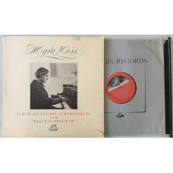 Myra Hess / Robert Schumann Etudes Symphoniques • Request Program Vinyl LP USED