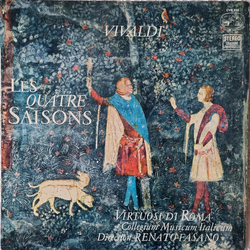 Antonio Vivaldi / Virtuosi Di Roma "Collegium Musicum Italicum" / Renato Fasano Les Quatre Saisons Vinyl LP USED