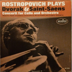 Mstislav Rostropovich / Antonín Dvořák / Camille Saint-Saëns / Большой Симфонический Оркестр Всесоюзного Радио / Boris Khaikin / Григорий Столяров Con