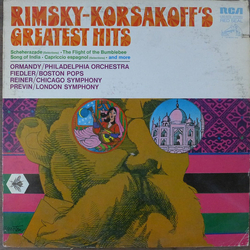 Various / Nikolai Rimsky-Korsakov Rimsky-Korsakov's Greatest Hits Vinyl LP USED