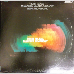 Pyotr Ilyich Tchaikovsky / Lorin Maazel / Wiener Philharmoniker Manfred Symphony Vinyl LP USED