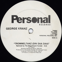 George Kranz Trommeltanz (Din Daa Daa) Vinyl 12" USED
