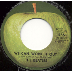 The Beatles We Can Work It Out / Day Tripper Vinyl 7" USED
