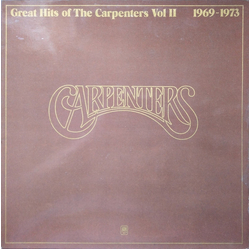 Carpenters Great Hits Of The Carpenters Vol II 1969-1973 Vinyl LP USED