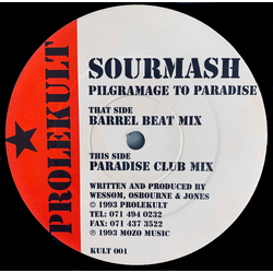 Sourmash Pilgramage To Paradise Vinyl 12" USED