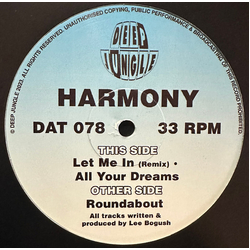 DJ Harmony Roundabout / Let Me In (Remix) / All Your Dreams Vinyl 12" USED