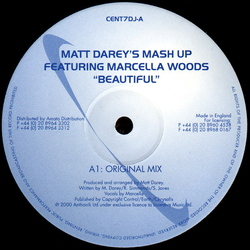 Mash Up / Marcella Woods Beautiful Vinyl 12" USED