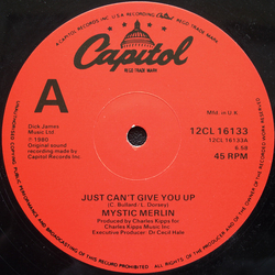 Mystic Merlin Just Can't Give You Up Vinyl 12" USED