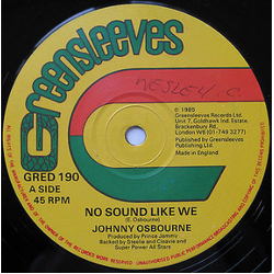 Johnny Osbourne / Pad Anthony No Sound Like We / In Deh Vinyl 12" USED