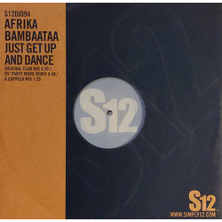 Afrika Bambaataa Just Get Up And Dance Vinyl 12" USED