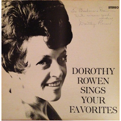 Dorothy Rowen Sings Your Favorites Vinyl LP USED